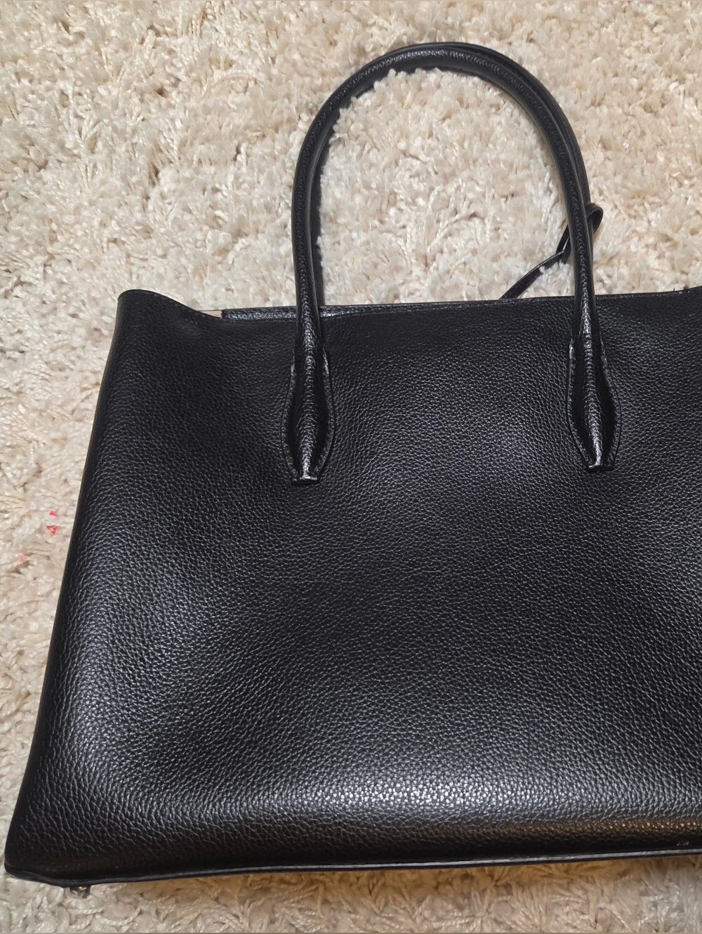 kate Spade Black Leather Satchel